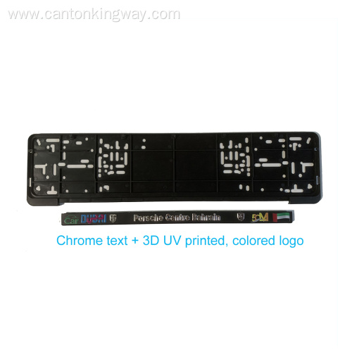 Anti theft high-quality license plate cover